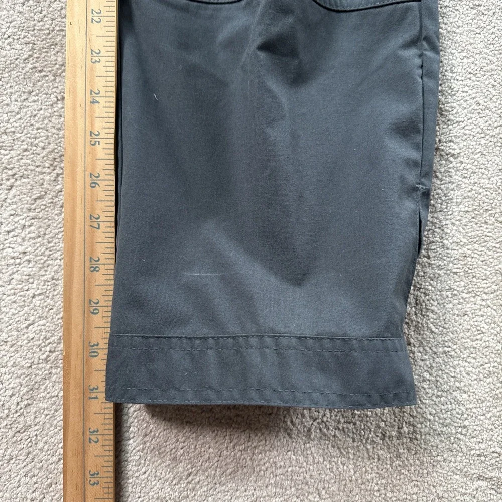 Jack Wolfskin Outdoor Cargo Pants Green Men's 34X31 Adjustable Ankle Camp Hike